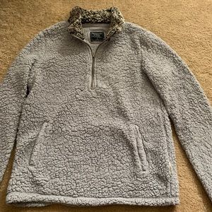 Abercrombie furry pull over
